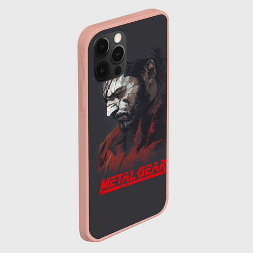 Чехол iPhone 12 Pro Max Metal Gear Solid / 3D-Светло-розовый – фото 2