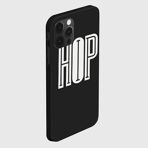 Чехол iPhone 12 Pro Max Hip-Hop Inside / 3D-Черный – фото 2