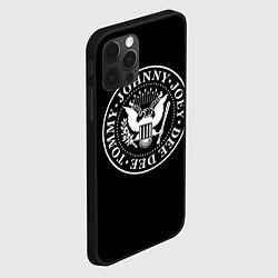 Чехол для iPhone 12 Pro Max The Ramones, цвет: 3D-черный — фото 2