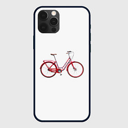 Чехол для iPhone 12 Pro Max Велосипед, цвет: 3D-черный