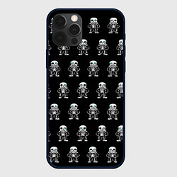 Чехол для iPhone 12 Pro Max Undertale, цвет: 3D-черный