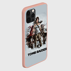 Чехол для iPhone 12 Pro Max TOMB RAIDER, цвет: 3D-светло-розовый — фото 2