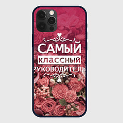 Чехол для iPhone 12 Pro Max Самый классный руководитель, цвет: 3D-черный