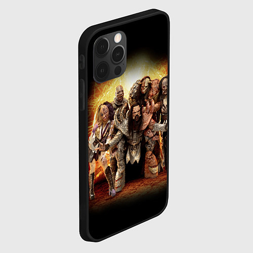 Чехол iPhone 12 Pro Max LORDI / 3D-Черный – фото 2