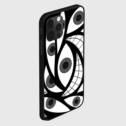 Чехол iPhone 12 Pro Max Alchemist Eyes / 3D-Черный – фото 2