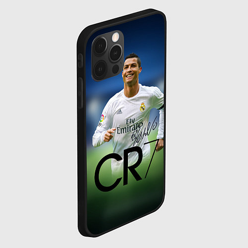 Чехол iPhone 12 Pro Max CR7 / 3D-Черный – фото 2