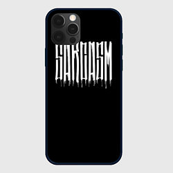 Чехол для iPhone 12 Pro Max Sarcasm, цвет: 3D-черный