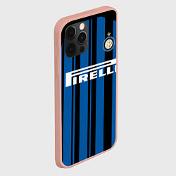 Чехол для iPhone 12 Pro Max Inter FC: Home 17/18, цвет: 3D-светло-розовый — фото 2