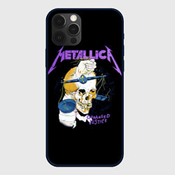 Чехол для iPhone 12 Pro Max Metallica - damaged justice, цвет: 3D-черный