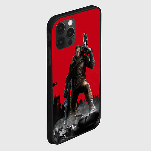 Чехол iPhone 12 Pro Max Soldier: William Blaskovitz / 3D-Черный – фото 2