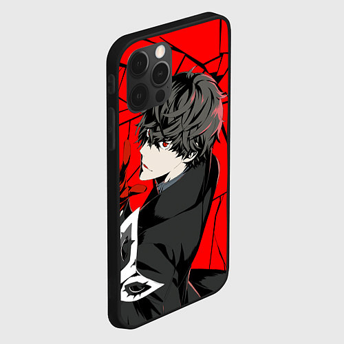 Чехол iPhone 12 Pro Max Persona 5 / 3D-Черный – фото 2