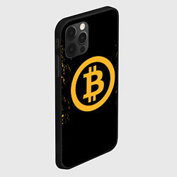 Чехол для iPhone 12 Pro Max Bitcoin Master, цвет: 3D-черный — фото 2