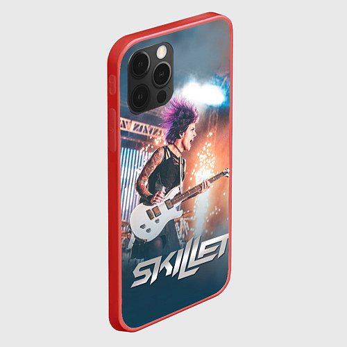 Чехол iPhone 12 Pro Max Skillet: Korey Cooper / 3D-Красный – фото 2