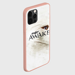 Чехол для iPhone 12 Pro Max Skillet: Awake, цвет: 3D-светло-розовый — фото 2