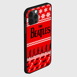 Чехол для iPhone 12 Pro Max The Beatles: New Year, цвет: 3D-черный — фото 2