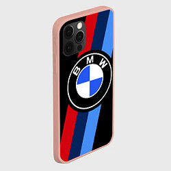 Чехол для iPhone 12 Pro Max BMW 2021 M SPORT БМВ М СПОРТ, цвет: 3D-светло-розовый — фото 2