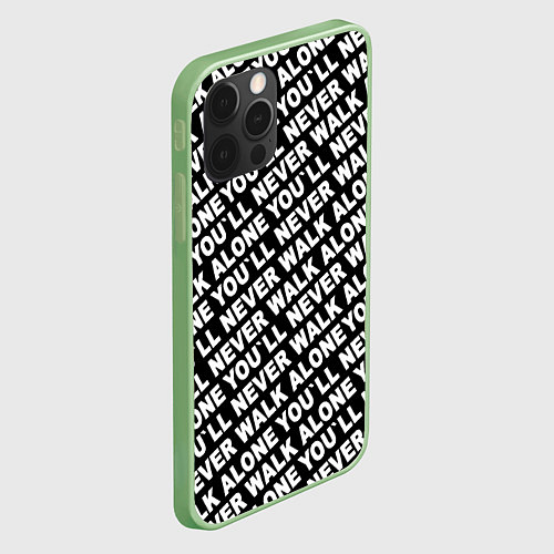 Чехол iPhone 12 Pro Max YNWA / 3D-Салатовый – фото 2