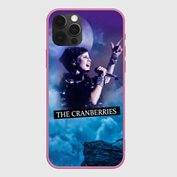 Чехол для iPhone 12 Pro Max The Cranberries, цвет: 3D-малиновый