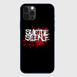 Чехол для iPhone 12 Pro Max Suicide Silence Blood, цвет: 3D-черный
