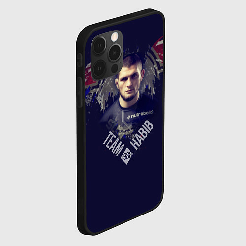 Чехол iPhone 12 Pro Max Team Habib 1988 / 3D-Черный – фото 2