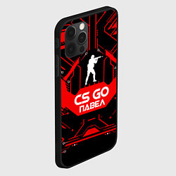 Чехол для iPhone 12 Pro Max CS:GO - Павел, цвет: 3D-черный — фото 2