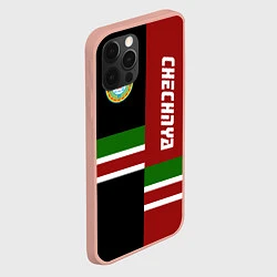 Чехол для iPhone 12 Pro Max Chechnya, Russia, цвет: 3D-светло-розовый — фото 2