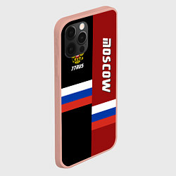 Чехол для iPhone 12 Pro Max Moscow, Russia, цвет: 3D-светло-розовый — фото 2