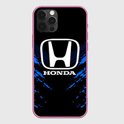 Чехол для iPhone 12 Pro Max Honda: Blue Anger, цвет: 3D-малиновый