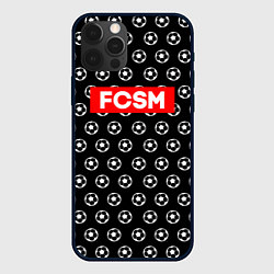 Чехол для iPhone 12 Pro Max FCSM Supreme, цвет: 3D-черный