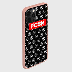 Чехол для iPhone 12 Pro Max FCSM Supreme, цвет: 3D-светло-розовый — фото 2