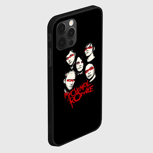 Чехол iPhone 12 Pro Max My Chemical Romance Boys / 3D-Черный – фото 2