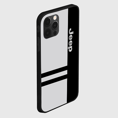 Чехол iPhone 12 Pro Max Jeep / 3D-Черный – фото 2