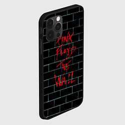 Чехол для iPhone 12 Pro Max Pink Floyd: The Wall, цвет: 3D-черный — фото 2