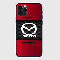 Чехол для iPhone 12 Pro Max Mazda Sport, цвет: 3D-черный