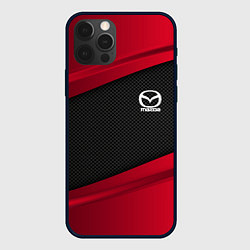 Чехол для iPhone 12 Pro Max Mazda: Red Sport, цвет: 3D-черный