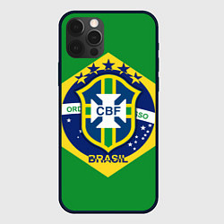 Чехол для iPhone 12 Pro Max CBF Brazil, цвет: 3D-черный