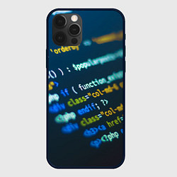 Чехол для iPhone 12 Pro Max Programming Collection, цвет: 3D-черный
