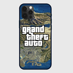 Чехол для iPhone 12 Pro Max GTA, цвет: 3D-черный