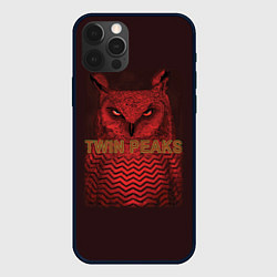 Чехол для iPhone 12 Pro Max Twin Peaks: Red Owl, цвет: 3D-черный