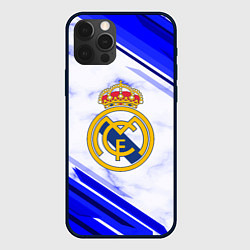 Чехол для iPhone 12 Pro Max Real Madrid, цвет: 3D-черный