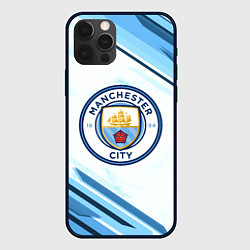 Чехол для iPhone 12 Pro Max Manchester city, цвет: 3D-черный