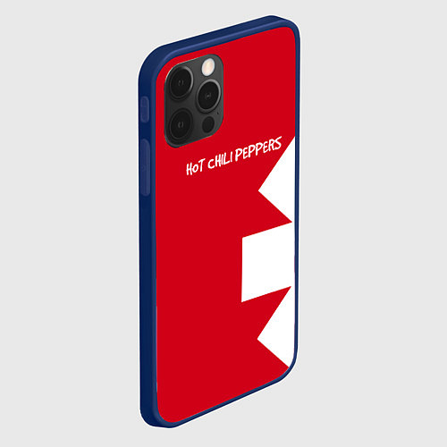 Чехол iPhone 12 Pro Max RHCP: Red Style / 3D-Тёмно-синий – фото 2