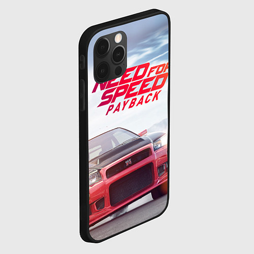 Чехол iPhone 12 Pro Max Need for Speed: Payback / 3D-Черный – фото 2