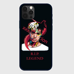 Чехол для iPhone 12 Pro Max XXXTentacion: RIP Legend, цвет: 3D-черный
