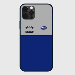Чехол для iPhone 12 Pro Max Subaru Style, цвет: 3D-черный