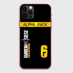 Чехол для iPhone 12 Pro Max Rainbow Six Siege: Alpha Pack, цвет: 3D-светло-розовый
