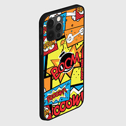 Чехол для iPhone 12 Pro Max Boom Pop Art, цвет: 3D-черный — фото 2