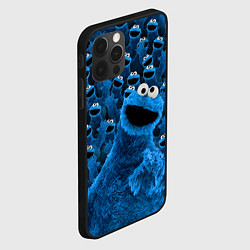 Чехол для iPhone 12 Pro Max Безумие коржика, цвет: 3D-черный — фото 2