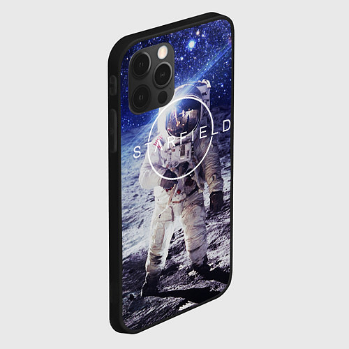 Чехол iPhone 12 Pro Max Starfield / 3D-Черный – фото 2