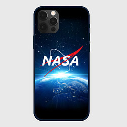 Чехол для iPhone 12 Pro Max NASA: Sunrise Earth, цвет: 3D-черный